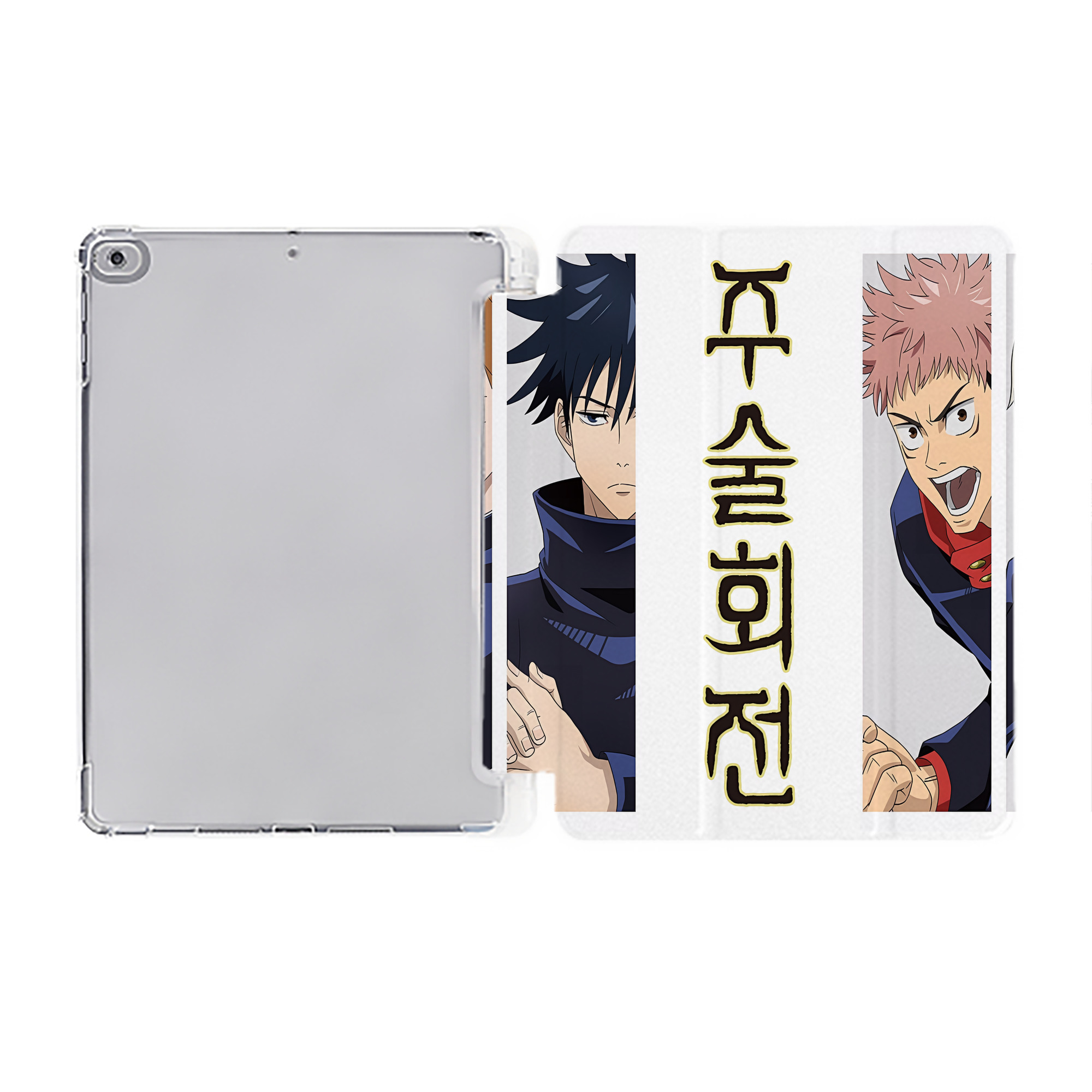 （画像用） SPY×FAMILY间谍家家酒 IPad ケース ペン収納付き 三つ折りスタンド PUレザー×シリコン 対応機種9.5/10.5/10.9インチ